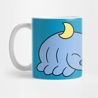 Little Crescent Moon Waterbear Mug